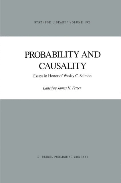 J.H. Fetzer - Probability and Causality, E-bok