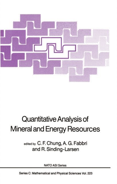 R. Sinding-Larsen, Andrea G. Fabbri, C.F. Chung - Quantitative Analysis of Mineral and Energy Resources, E-bok