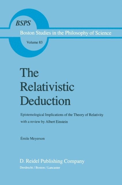 Emile Meyerson - Relativistic Deduction, E-bok