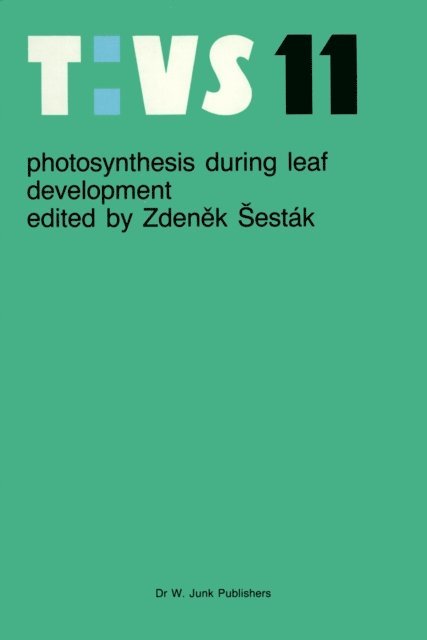 Zdenek Sestak - Photosynthesis during leaf development, E-bok