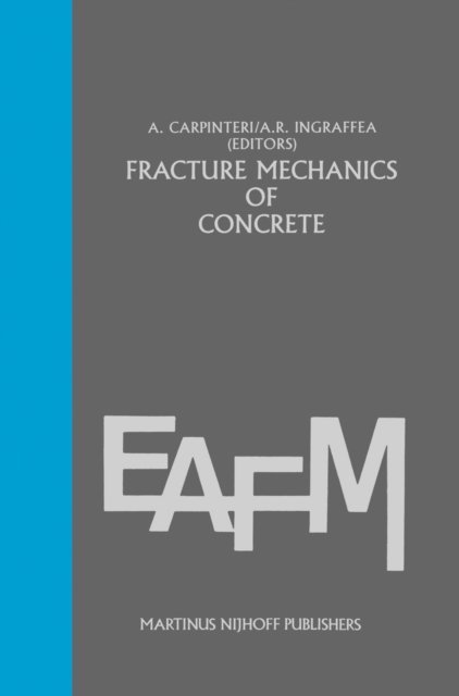 Anthony R. Ingraffea, Alberto Carpinteri - Fracture mechanics of concrete: Material characterization and testing, E-bok