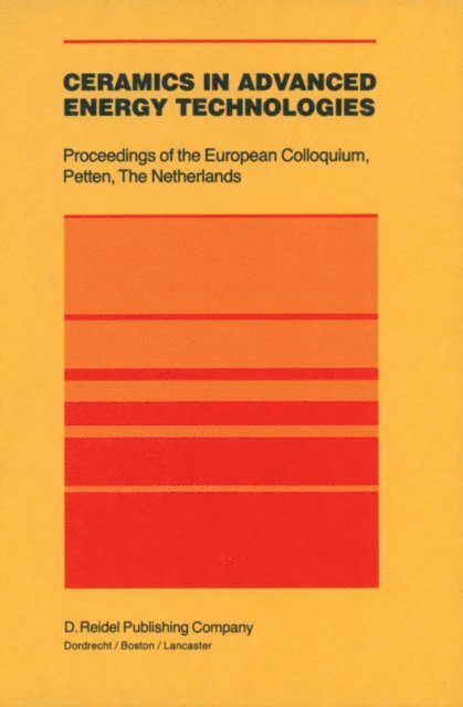 O. van der Biest, M. Merz, H. Krockel - Ceramics in Advanced Energy Technologies, E-bok