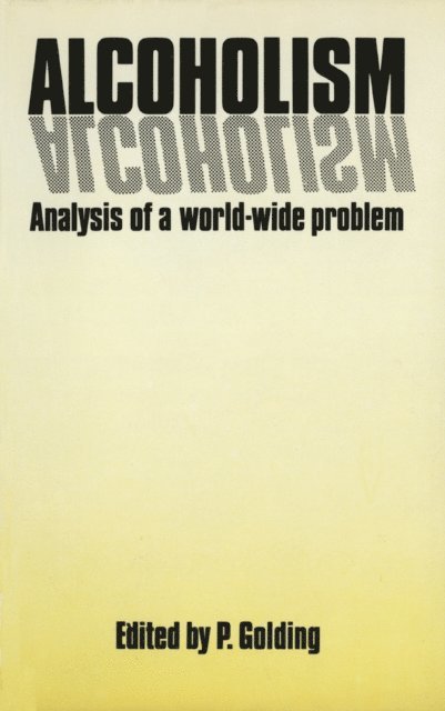 P. Golding - Alcoholism, E-bok