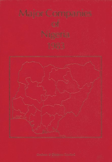 Lawn - Major Companies of Nigeria 1983, E-bok