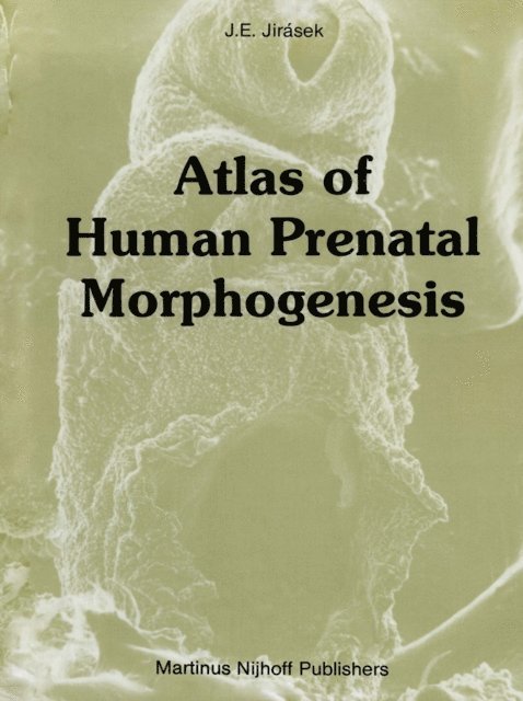 J.E. Jirasek - Atlas of Human Prenatal Morphogenesis, E-bok