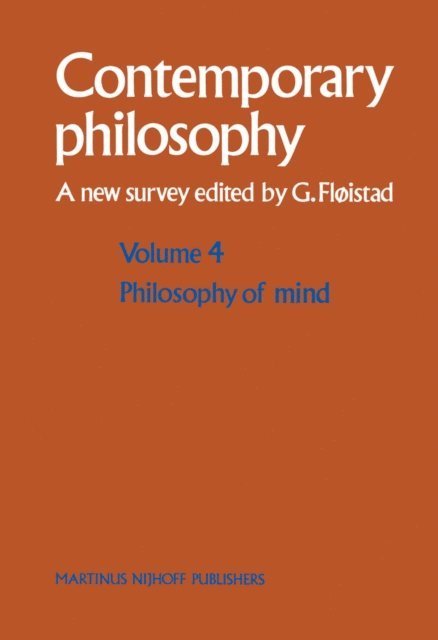 Guttorm Floistad - Philosophy of Mind/Philosophie de l'esprit, E-bok