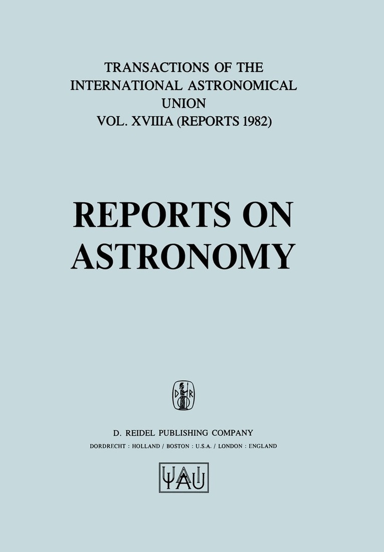 Patrick Wayman - Reports on Astronomy, Häftad