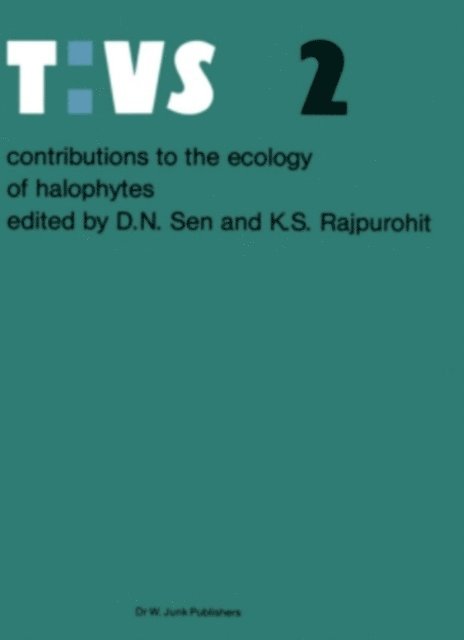 K.S. Rajpurohit, David N. Sen - Contributions to the ecology of halophytes, E-bok