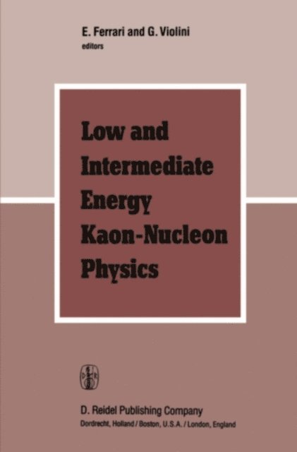 G. Violini, E. Ferrari - Low and Intermediate Energy Kaon-Nucleon Physics, E-bok