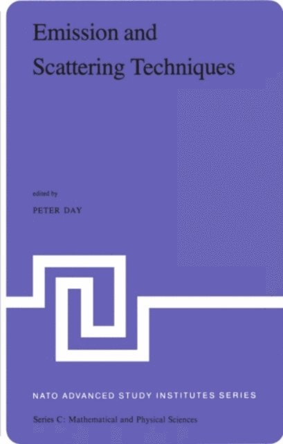 Peter R. Day - Emission and Scattering Techniques, E-bok