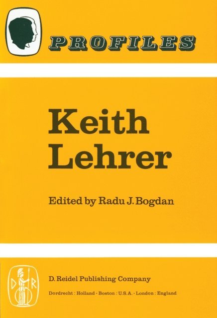 R. Bogdan - Keith Lehrer, E-bok