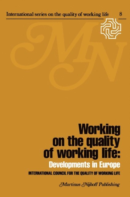 H. van Beinum - Working on the quality of working life, E-bok