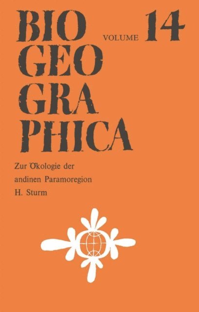 H. Sturm - Zur Ökologie der andinen Paramoregion, E-bok