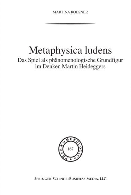 Martina Roesner - Metaphysica Ludens, E-bok