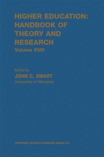 J.C. Smart - Higher Education: Handbook of Theory and Research, E-bok