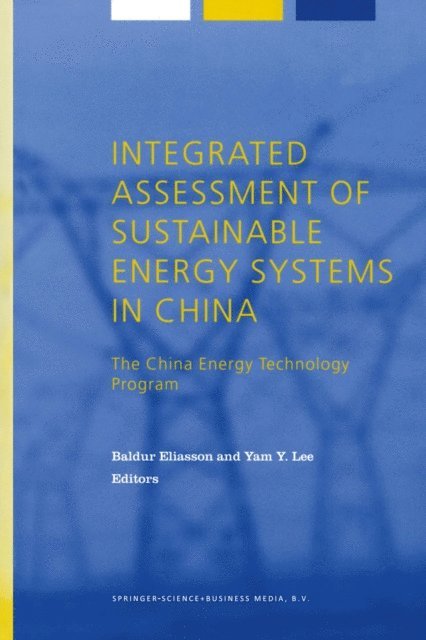 Y. Lee, B. Eliasson - Integrated Assessment of Sustainable Energy Systems in China, The China Energy Technology Program, E-bok