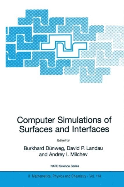 Andrey I. Milchev, David P. Landau, Burkhard Dunweg - Computer Simulations of Surfaces and Interfaces, E-bok