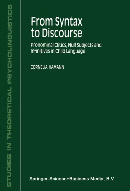 C. Hamann - From Syntax to Discourse, E-bok