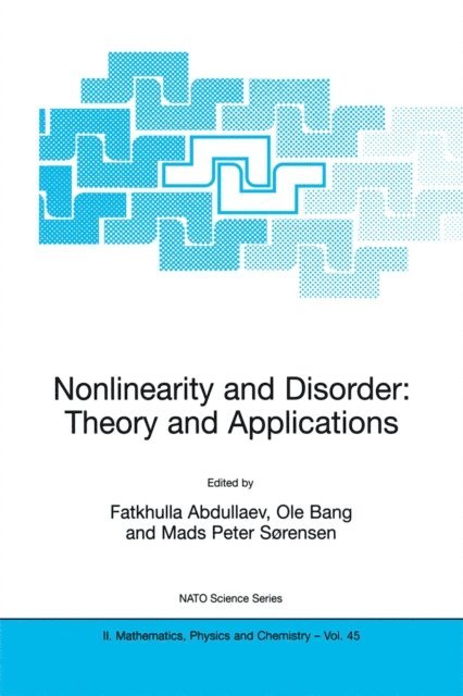 Mads Peter Sorensen, Ole Bang, Fatkhulla Abdullaev - Nonlinearity and Disorder: Theory and Applications, E-bok