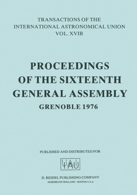 A. Jappel, E.A. Muller - Transactions of the International Astronomical Union, E-bok