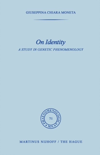 Giuseppina Moneta - On Identity, E-bok