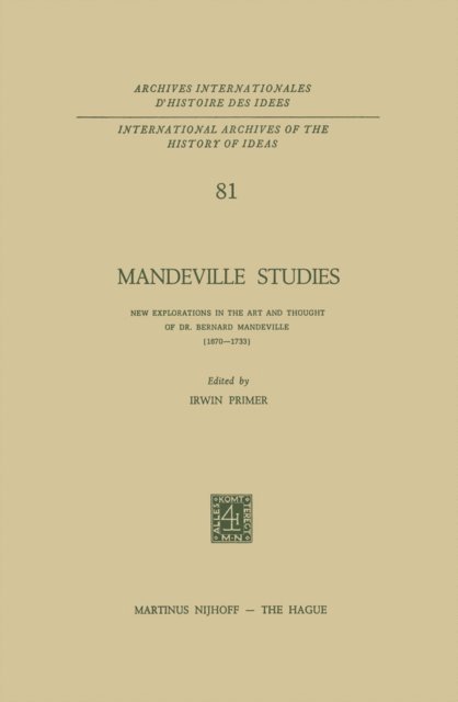 I. Primer - Mandeville Studies, E-bok