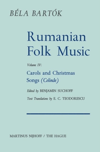 Bela Bartok, B. Suchoff - Rumanian Folk Music, E-bok