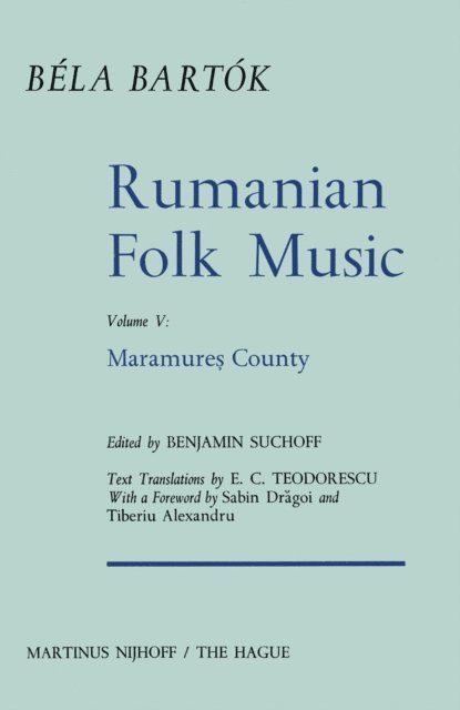 Bela Bartok, B. Suchoff - Rumanian Folk Music, E-bok