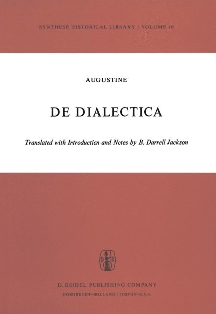 Jan Pinborg - De Dialectica, E-bok