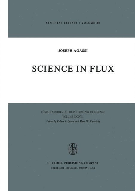 J. Agassi - Science in Flux, E-bok
