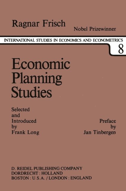 R. Frisch - Economic Planning Studies, E-bok