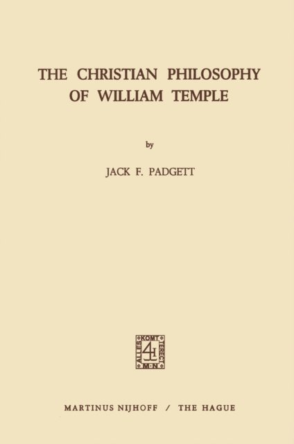 S.T. Padgett - Christian Philosophy of William Temple, E-bok
