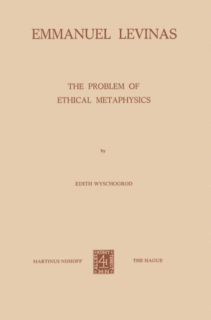 E. Wyschogrod - Emmanuel Levinas, E-bok