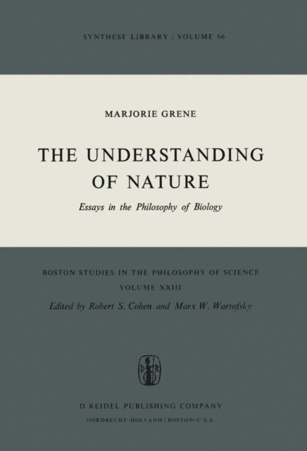 Marjorie Grene - Understanding of Nature, E-bok