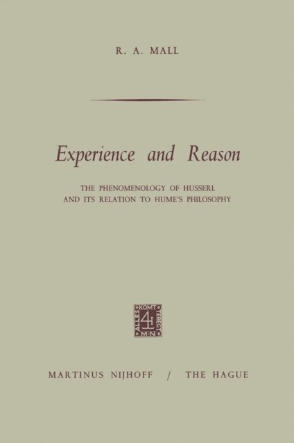 R.A. Mall - Experience and Reason, E-bok