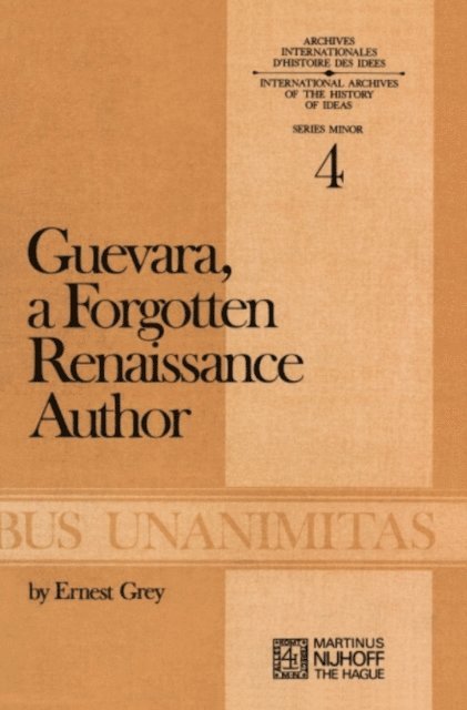 A.S. Grey - Guevara, a Forgotten Renaissance Author, E-bok