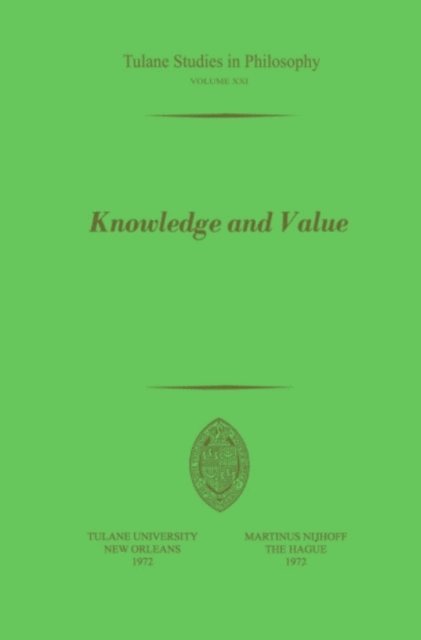 A.J. Reck - Knowledge and Value, E-bok