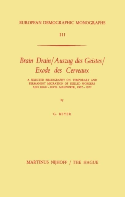 G. Beyer - Brain Drain / Auszug des Geistes / Exode des Cerveaux, E-bok