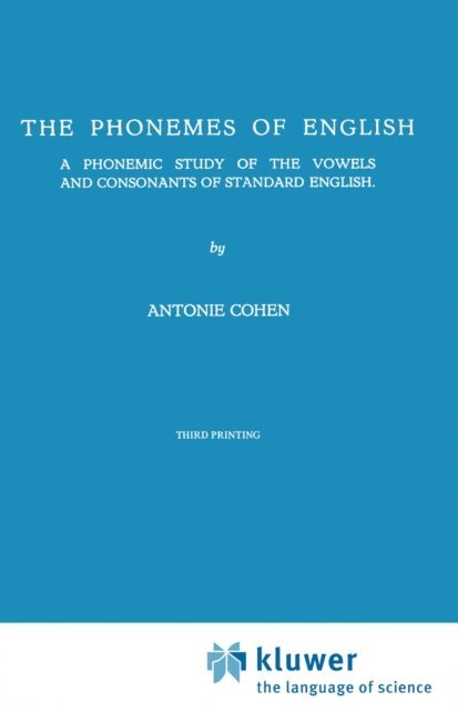 A. Cohen - Phonemes of English, E-bok