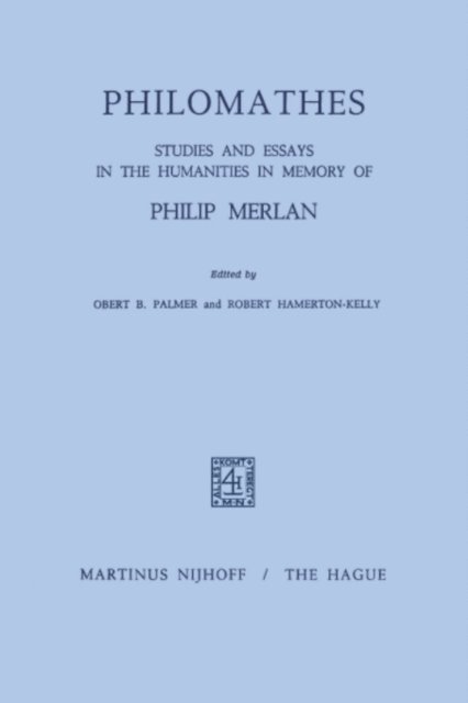 R. Hammerton-Kelly, R.B. Palmer - Philomathes, E-bok