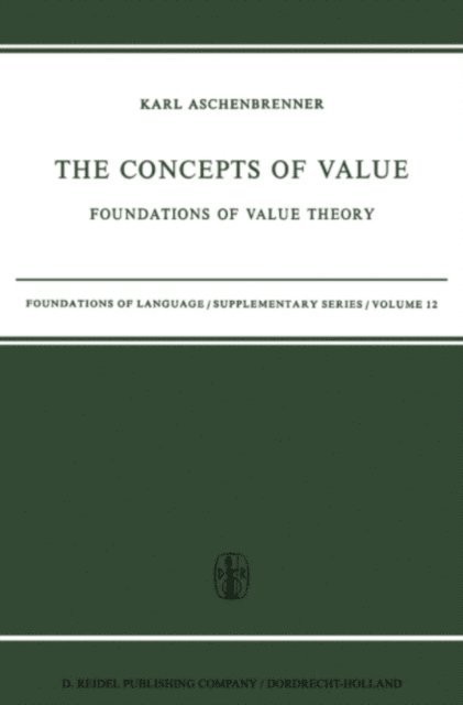 L. Aschenbrenner - Concepts of Value, E-bok