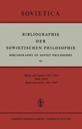 Bibliographie der Sowjetischen Philosophie