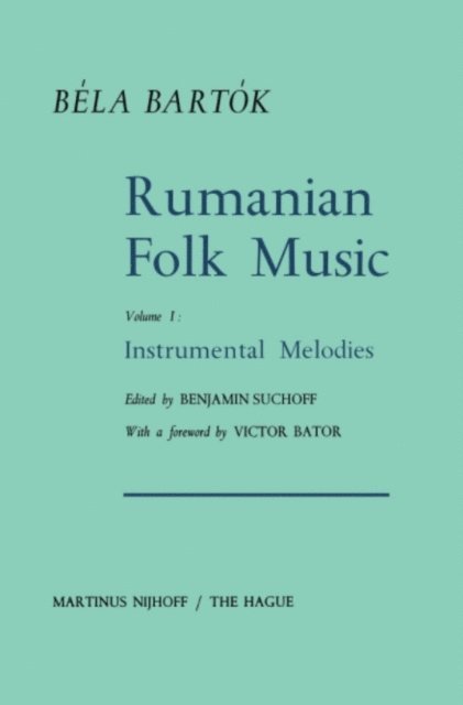 Bela Bartok, B. Suchoff - Rumanian Folk Music, E-bok