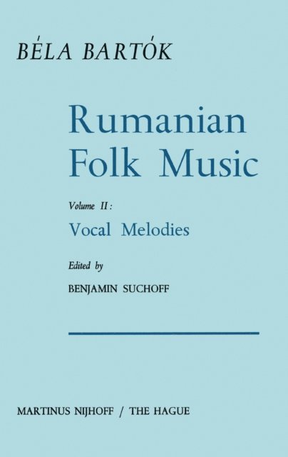 Bela Bartok, B. Suchoff - Rumanian Folk Music, E-bok