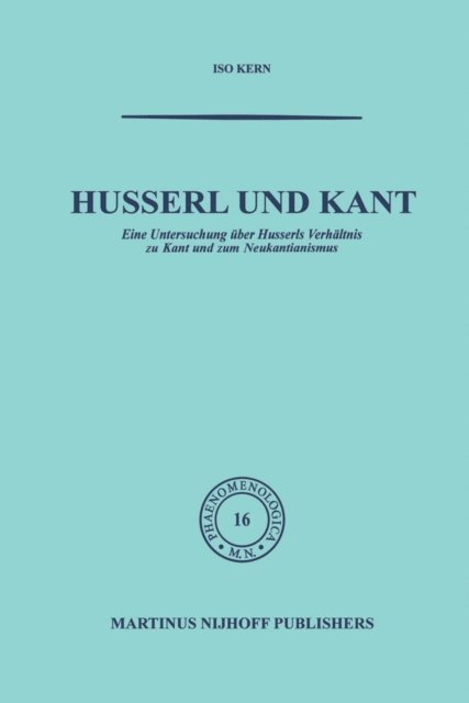 Kern - Husserl und Kant, E-bok
