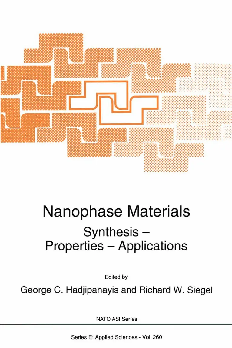 G.C. Hadjipanayis, Richard W. Siegel - Nanophase Materials, Häftad. Tillgänglighet: Lägg i varukorg