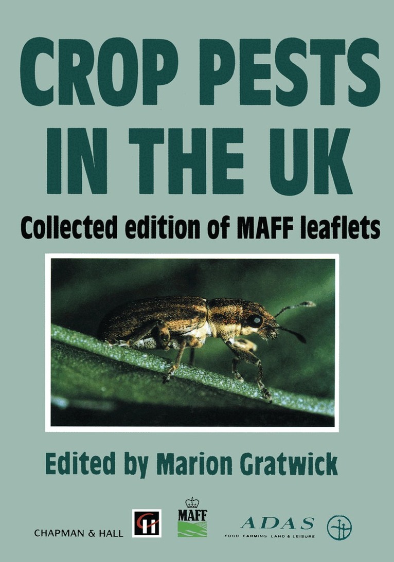 M. Gratwick - Crop Pests in the UK, Häftad. Tillgänglighet: Lägg i varukorg