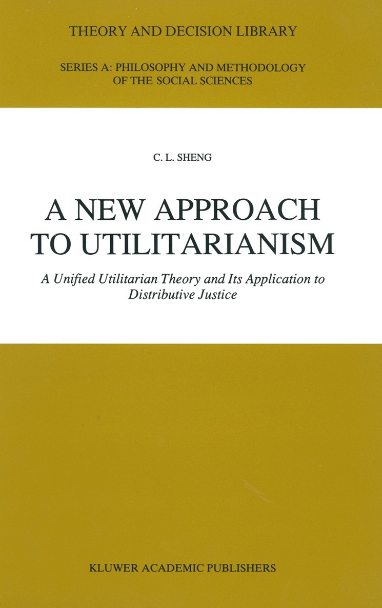 New Approach to Utilitarianism