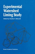 Experimental Watershed Liming Study