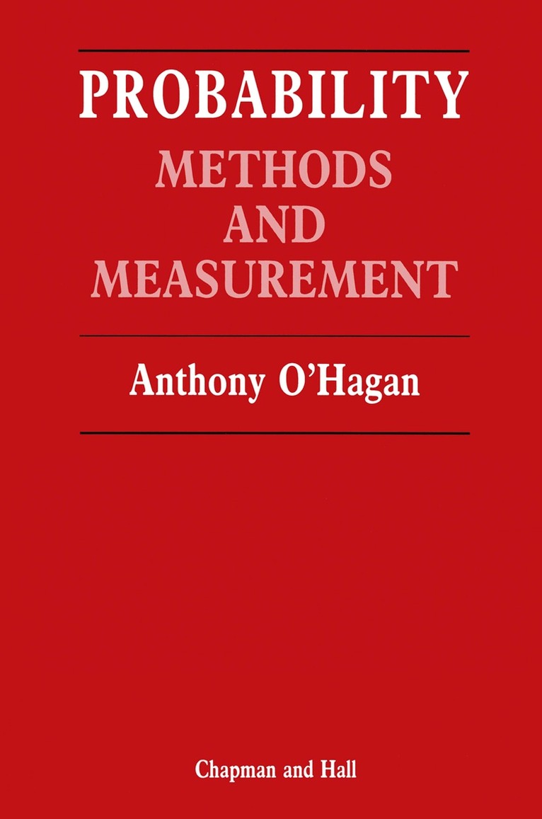 Anthony O Hagan - Probability, Häftad